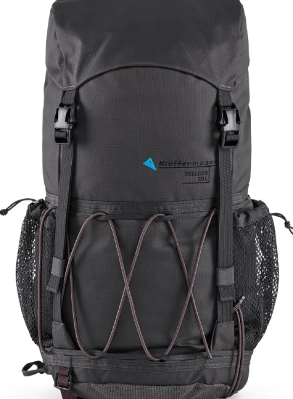 Klättermusen Delling Backpack päiväreppu, 20L, musta| Reput Ja Rinkat