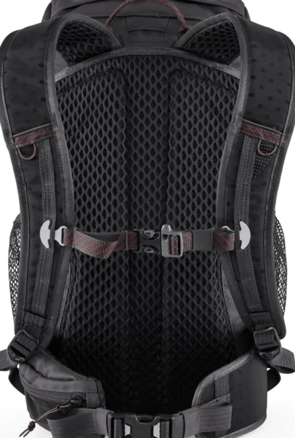 Klättermusen Delling Backpack päiväreppu, 20L, musta| Reput Ja Rinkat