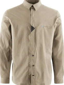 Klättermusen Garm LS Shirt paita, Silver Green| Flanelli- Ja Kauluspaidat