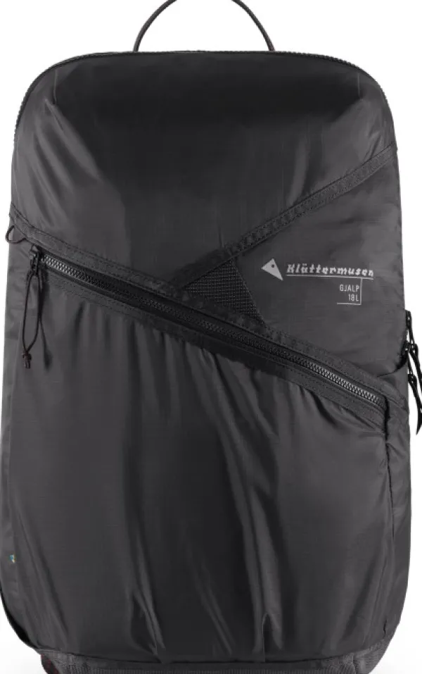 Klättermusen Gjalp Backpack reppu, 18L, musta| Reput Ja Rinkat