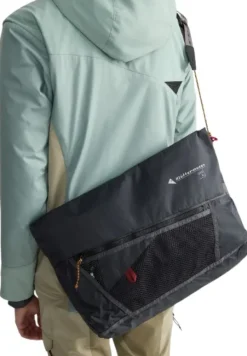 Klättermusen Grid Messenger Bag Raven| Olkalaukut