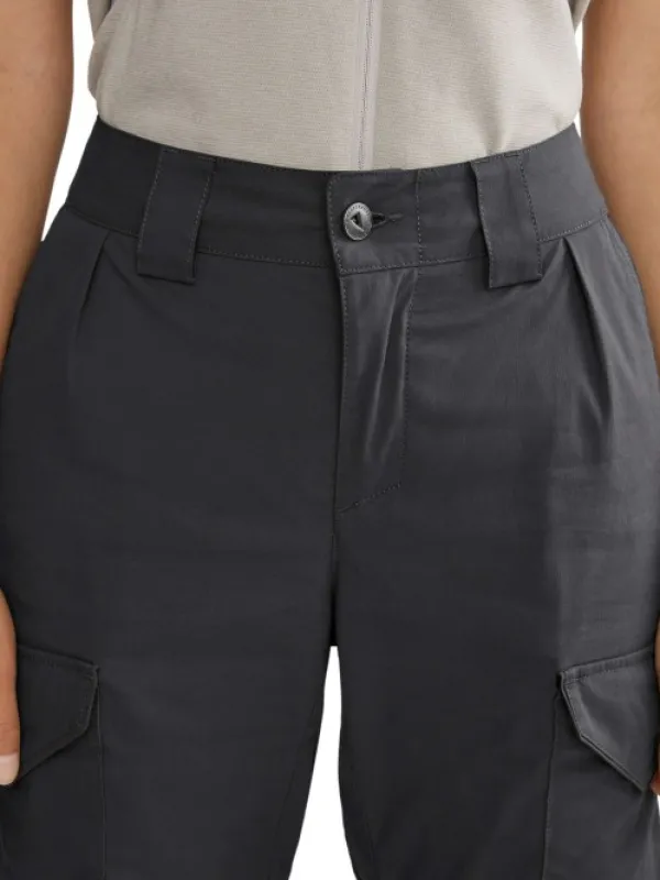 Klättermusen Grimner Pant naisten vaellushousut, Raven| Retkeilyhousut