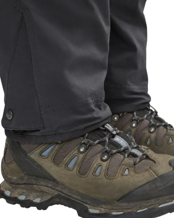 Klättermusen Grimner Pant naisten vaellushousut, Raven| Retkeilyhousut