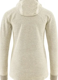 Klättermusen Hödur Hooded Zip naisten välikerros, Clay| Hupparit, Fleecet Ja Välipaidat