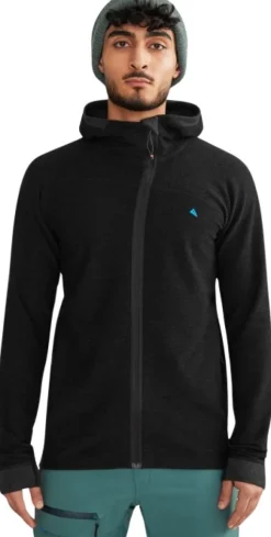 Klättermusen Hupparit, Fleecet Ja Välipaidat^Hödur Hooded Zip välikerros, Clay