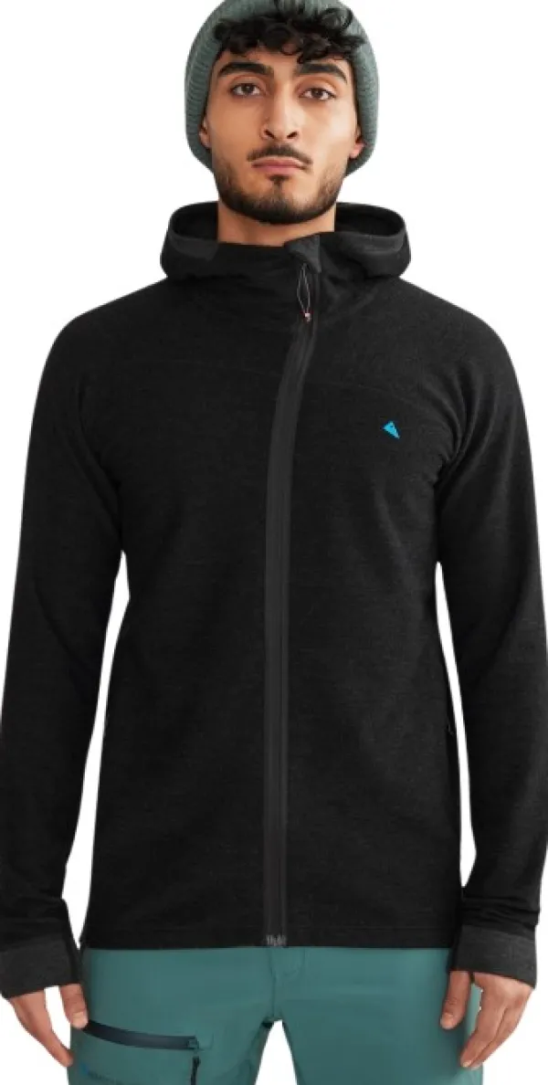 Klättermusen Hupparit, Fleecet Ja Välipaidat^Hödur Hooded Zip välikerros, Clay