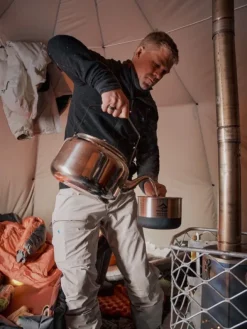 Klättermusen Hupparit, Fleecet Ja Välipaidat^Hödur Hooded Zip välikerros, Clay