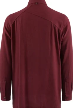 Klättermusen Helheim LS Shirt paita, Tawny Red| Flanelli- Ja Kauluspaidat
