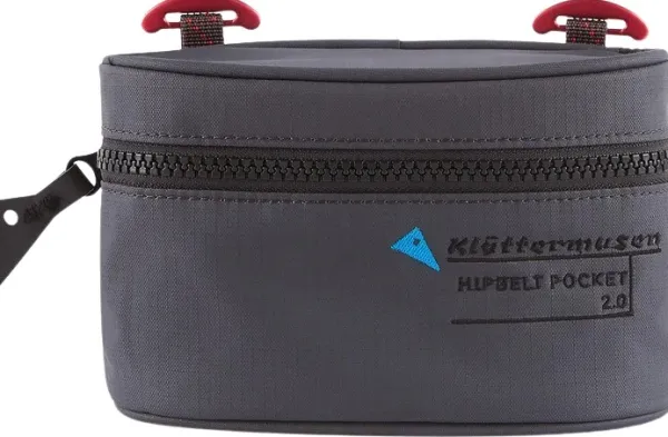 Klättermusen Hipbelt Pocket 2.0 Raven| Reppujen Ja Laukkujen Tarvikkeet