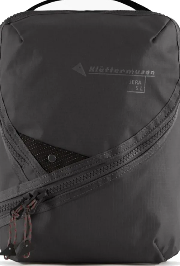 Klättermusen Jera Travel Organizer -pakkauspussi, musta, 5 l| Kuiva- Ja Pakkauspussit