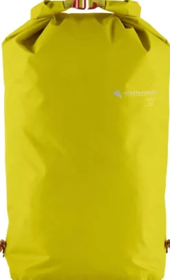 Klättermusen Lagu Waterproof Stuff Bag vedenpitävä kuivapussi, 20L, keltainen| Kuiva- Ja Pakkauspussit