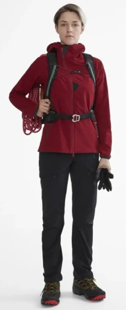 Klättermusen Misty 2.0 Pants naisten housut, musta| Retkeilyhousut