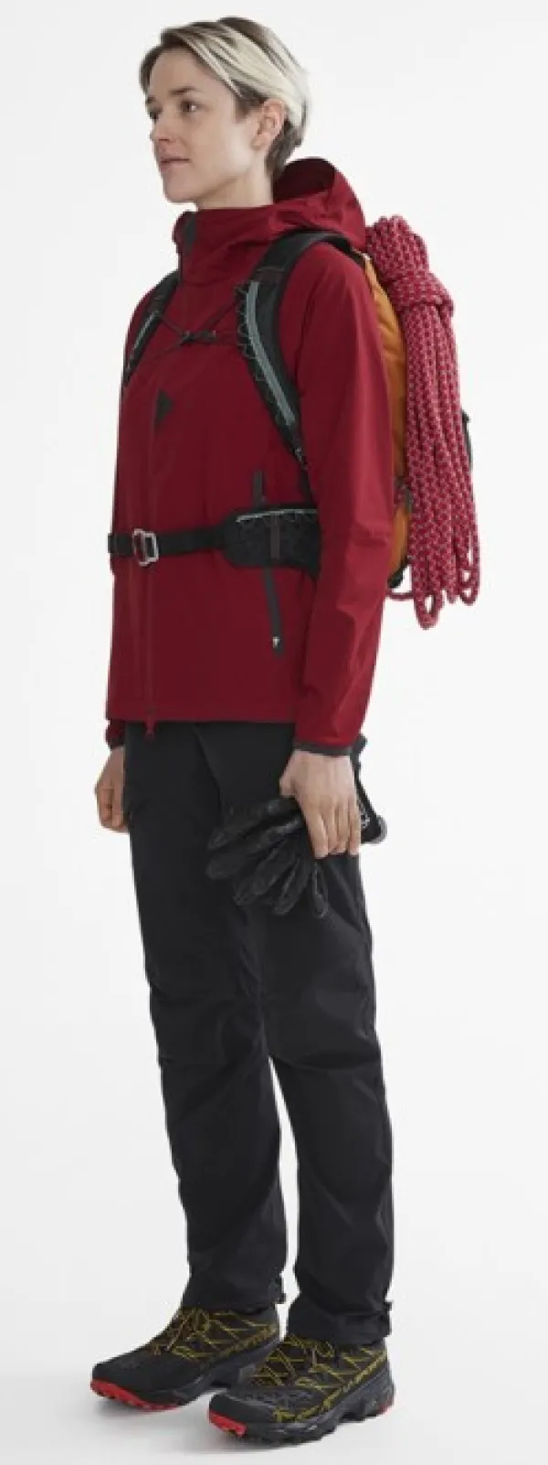 Klättermusen Misty 2.0 Pants naisten housut, musta| Retkeilyhousut