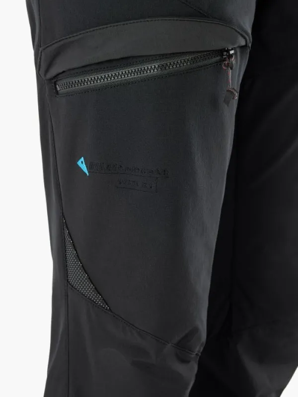 Klättermusen Misty 2.0 Pants naisten housut, musta| Retkeilyhousut