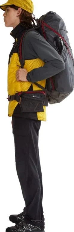 Klättermusen Raido 2.0 Backpack reppu, 38L, mustaharmaa| Reput Ja Rinkat