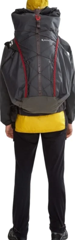 Klättermusen Raido 2.0 Backpack reppu, 38L, mustaharmaa| Reput Ja Rinkat