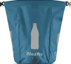 Klättermusen Recycling Bag 2.0 kestoroskapussi, vaaleansininen| Kuiva- Ja Pakkauspussit