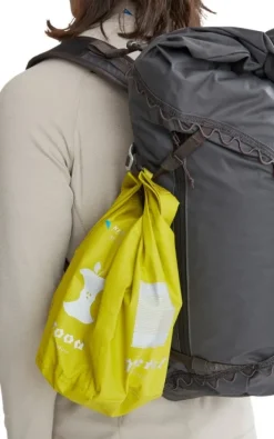 Klättermusen Recycling Bag 2.0 kestoroskapussi, vaaleansininen| Kuiva- Ja Pakkauspussit