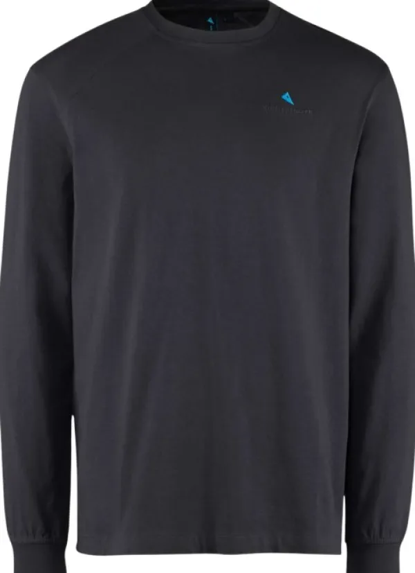 Klättermusen Pitkähihaiset Paidat^Root Logo LS Tee M's Raven