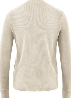 Klättermusen Pitkähihaiset Paidat^Snotra LS Sweater naisten pusero, luonnonvalkoinen