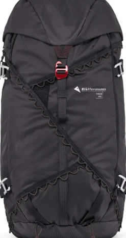 Klättermusen Reput Ja Rinkat^Trud Backpack reppu, 44L, mustaharmaa