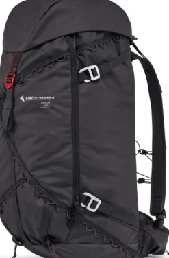 Klättermusen Reput Ja Rinkat^Trud Backpack reppu, 44L, mustaharmaa