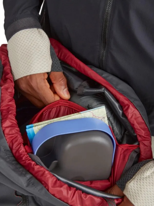 Klättermusen Ull Backpack päiväreppu, 30L, musta| Reput Ja Rinkat