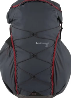 Klättermusen Vån WP Backpack rinkka, 55 L, mustaharmaa| Reput Ja Rinkat