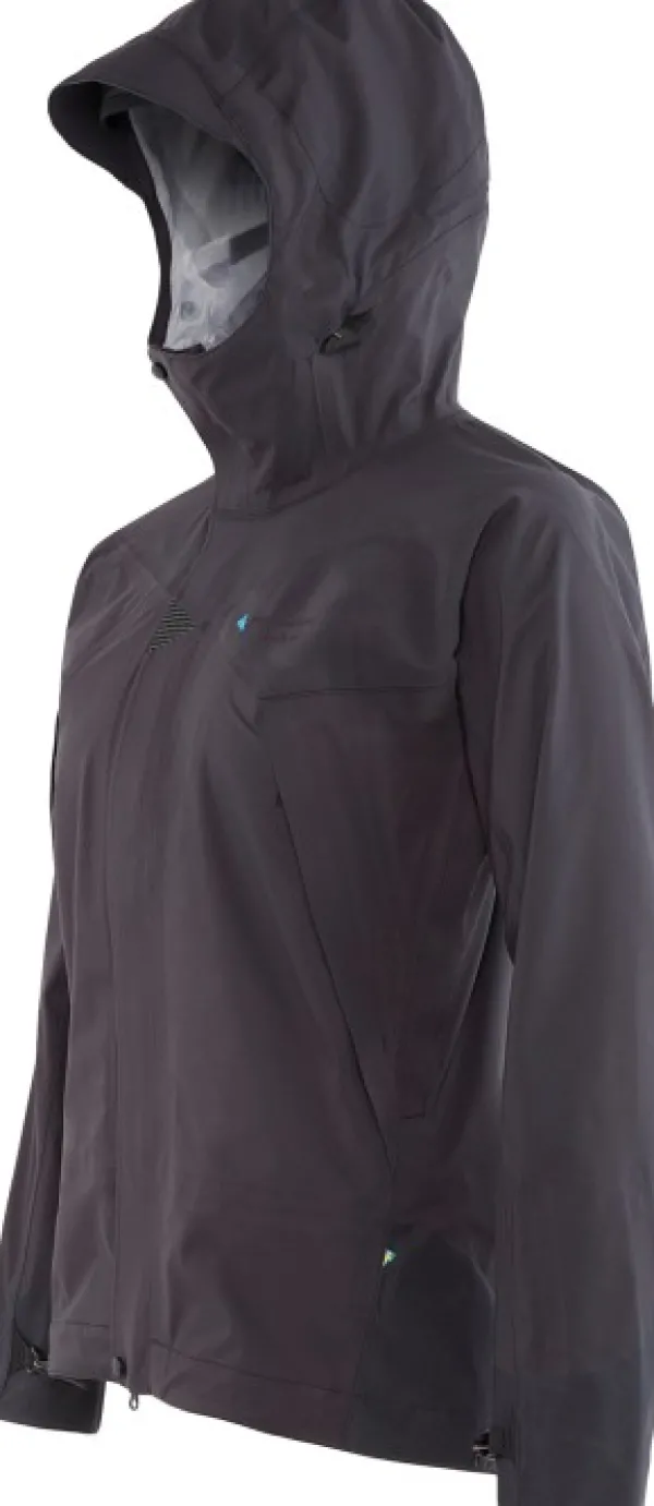 Klättermusen Kuori- Ja Sadetakit^W's Allgrön 2.0 Jacket Raven