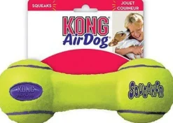 Kong Aktivointilelut^Airdog Squeakair Dumbbell koiranlelu, M