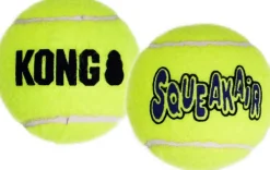 Kong Airdog Squeaker vinkuva tennispallo, S, 3 kpl| Aktivointilelut