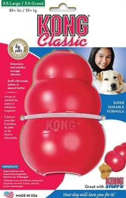 Kong Aktivointilelut^Classic koiranlelu, XXL, punainen