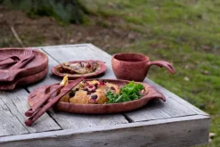 Kupilka Astiat Ja Ruokailuvälineet^aterimet, punainen