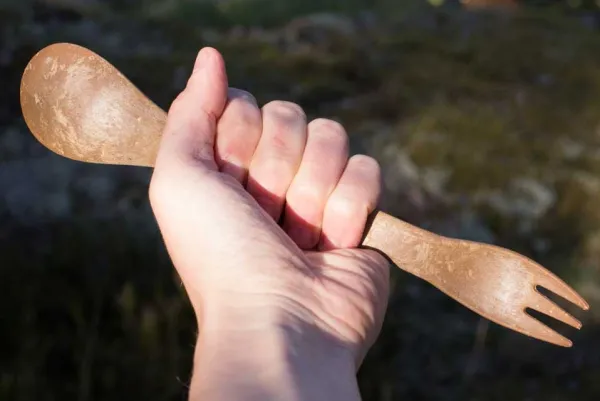 Kupilka Astiat Ja Ruokailuvälineet^Spork 225 eräruokailuväline, ruskea