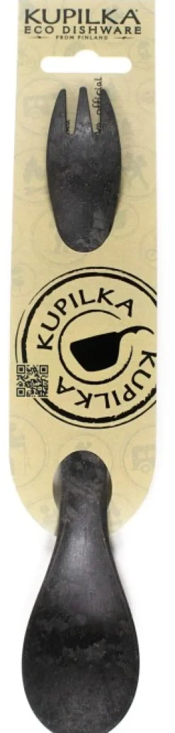 Kupilka Astiat Ja Ruokailuvälineet^Spork 225 eräruokailuväline, musta