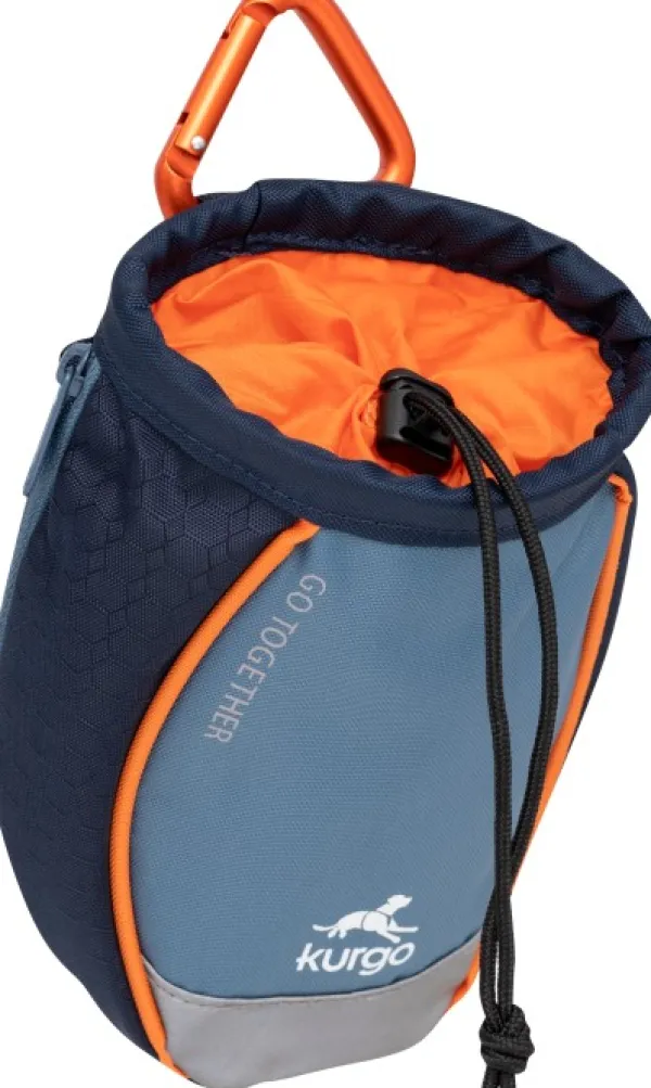 Kurgo Go Stuff It Treat Bag makupalapussi, tummansininen| Makupalat