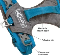 Kurgo Journey Air Harness koirien valjaat, Purple| Valjaat