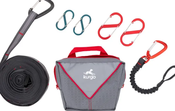 Kurgo Ridgeline Tie Out Camping Zip Line koiran kiinnityssetti| Kuljetushäkit Ja Matkustustarvikkeet