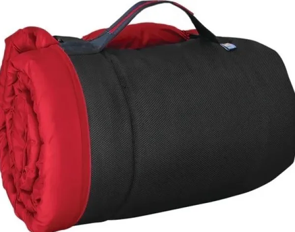 Kurgo Koiranpedit^Wander Bed Loft rullattava koiranpeti, Medium, punainen