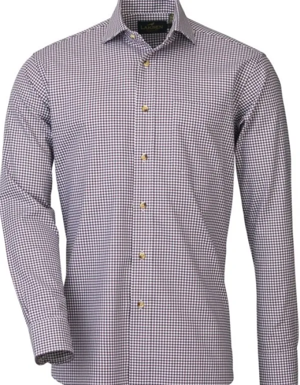 Laksen Flanelli- Ja Kauluspaidat^Arnold Organic Cotton Shirt kauluspaita