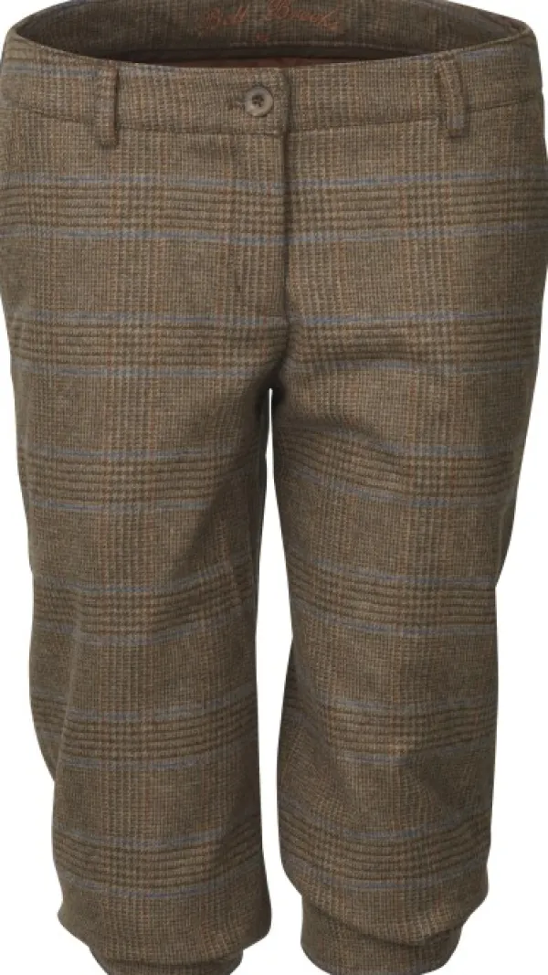 Laksen Metsästyshousut/Polvihousut Metsästykseen^Bell Breeks naisten polvihousut, ruudullinen