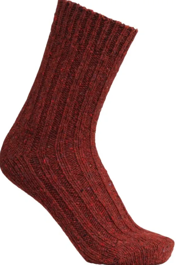 Laksen Firenze villasukat, tummanpunaiset| Metsästyssukat