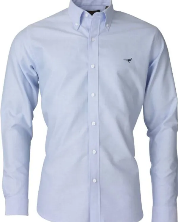 Laksen Flanelli- Ja Kauluspaidat^Harvard Oxford kauluspaita, vaaleansininen