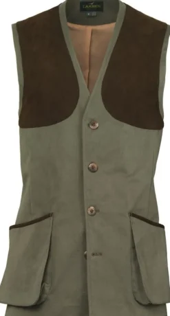Laksen Lumley Leith Shooting Vest ampumaliivi, Olive| Liivit