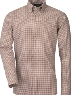 Laksen Mortimer Organic Cotton Shirt kauluspaita| Flanelli- Ja Kauluspaidat