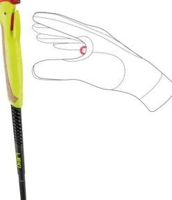 Leki Hiihto- Ja Vaellussauvat^Evotrail FX One TA Black/Neonyellow/Dark Anthracite