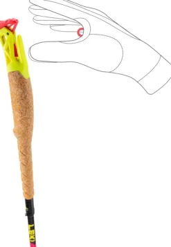 Leki Hiihto- Ja Vaellussauvat^Ultratrail FX One Neonpink/Black/Neonyellow