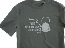 Lemmelkaffe T-paidat Ja Pikeepaidat^T-Shirt Vid Utkanten Khaki Green