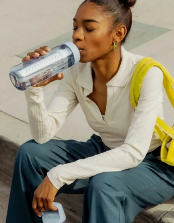 Lifestraw Go 2.0 1L vedensuodatin, Clear| Vedenpuhdistus