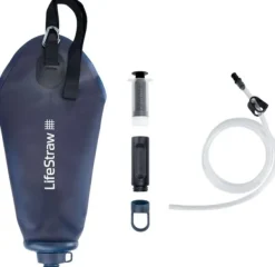 Lifestraw Juomajärjestelmät^Peak Gravity vedensuodatusjärjestelmä, 3L, tummanharmaa
